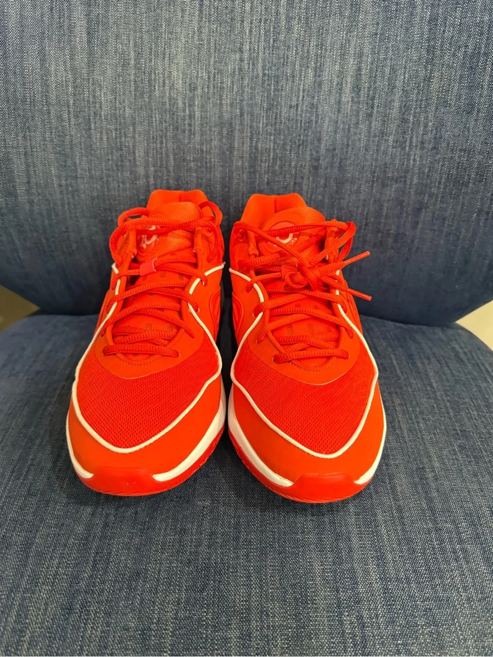 Nike Mens KD 16 TB Promo Basketball FN7091 801 - Orange / White Sneaker Men 11